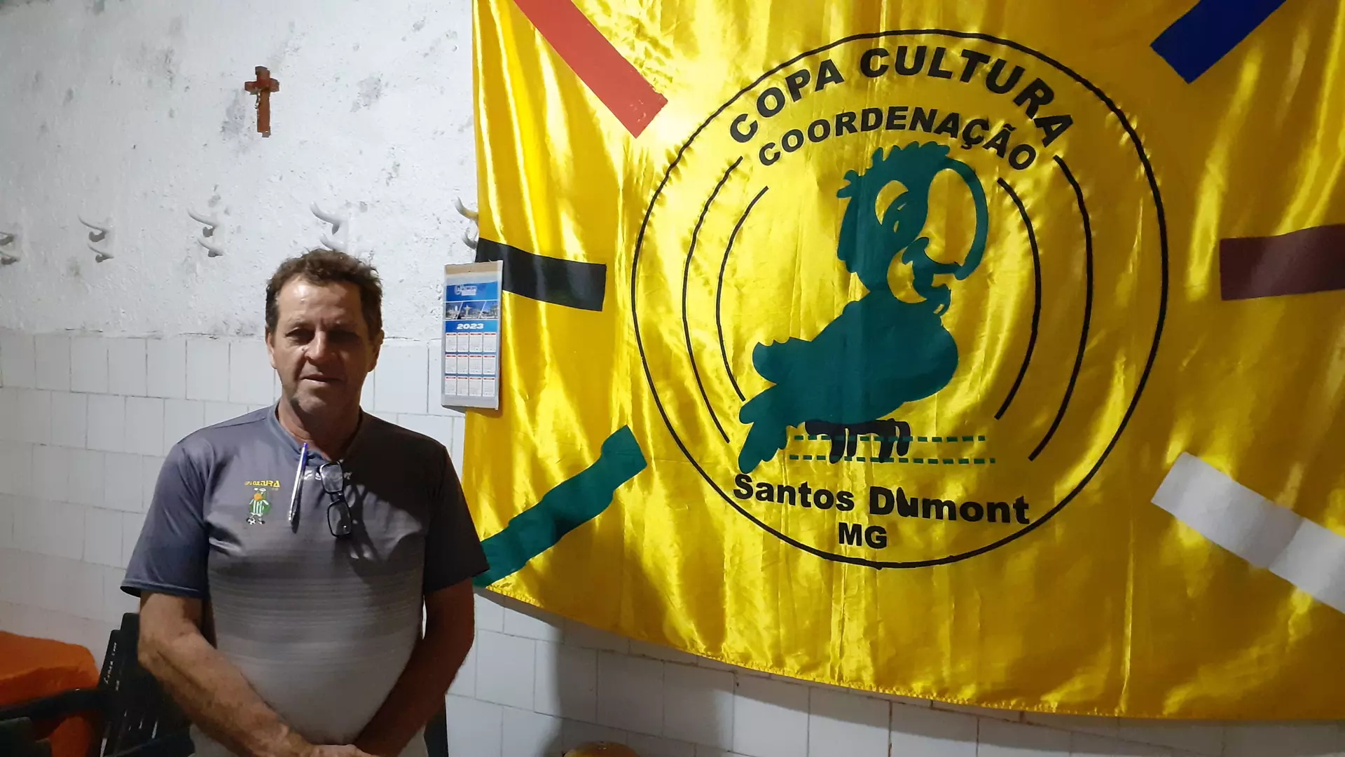 Josué de Faria é reeleito presidente da Copa Cultura de Futebol Amador de Santos Dumont